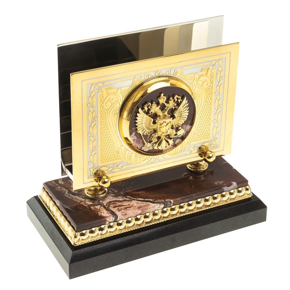 Настольный письменный набор из яшмы Manager Organizer