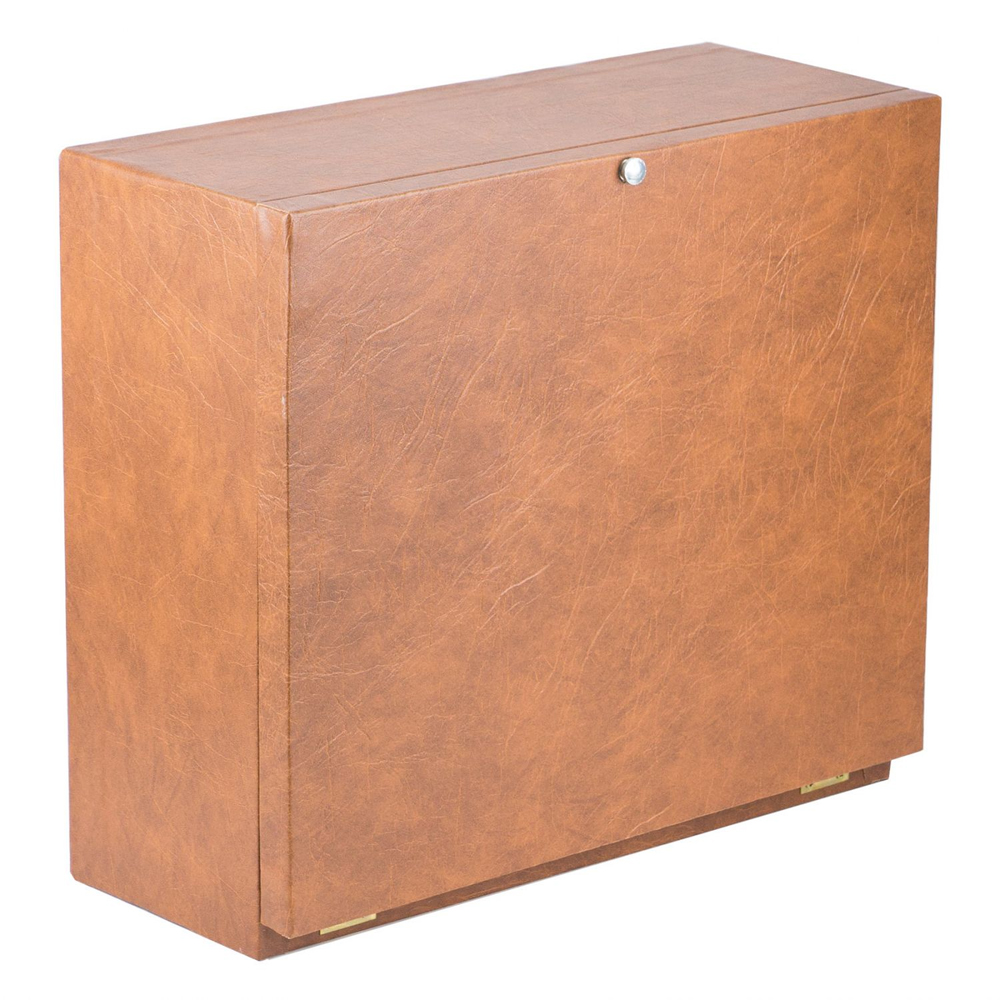 Настольный письменный набор из яшмы с часами в подарочной упаковке Manager Organizer