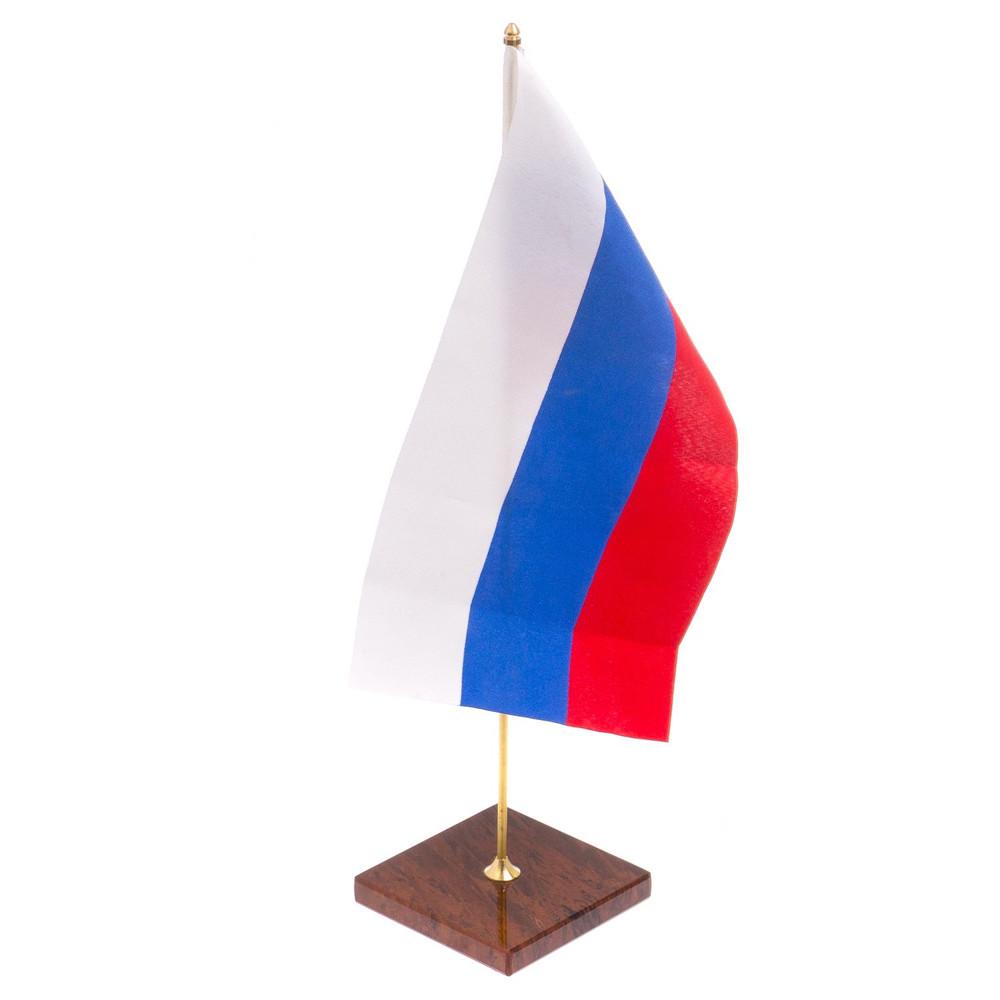 Настольный письменный набор с часами и визитницами из природного камня обсидиана Royal Present