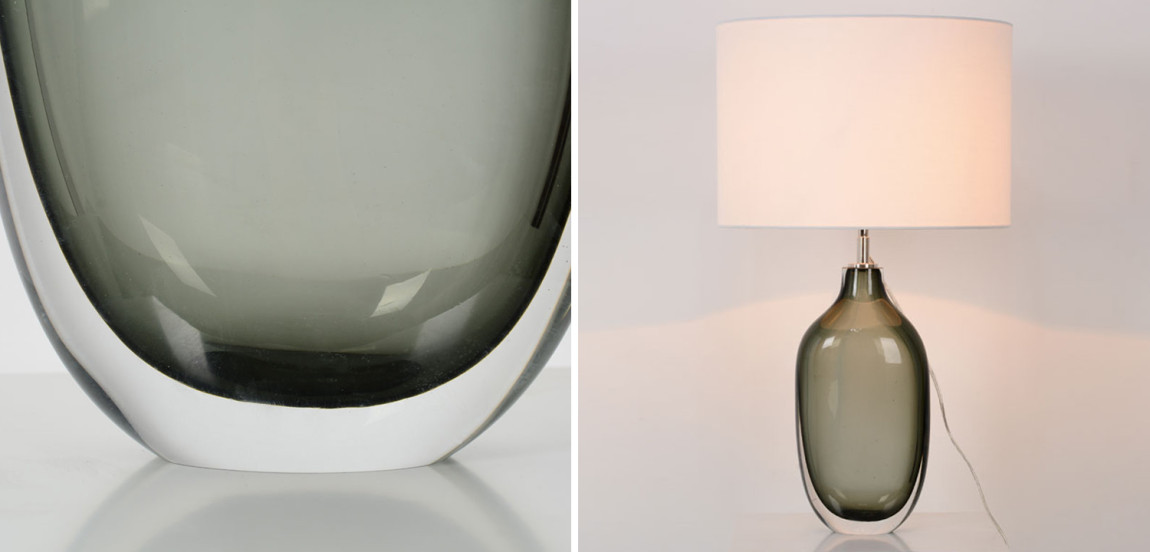 Настольный светильник GLASS SCULPTURE Chelsom