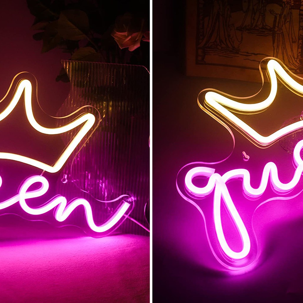 Неоновая настенная лампа Queen Neon Wall Lamp