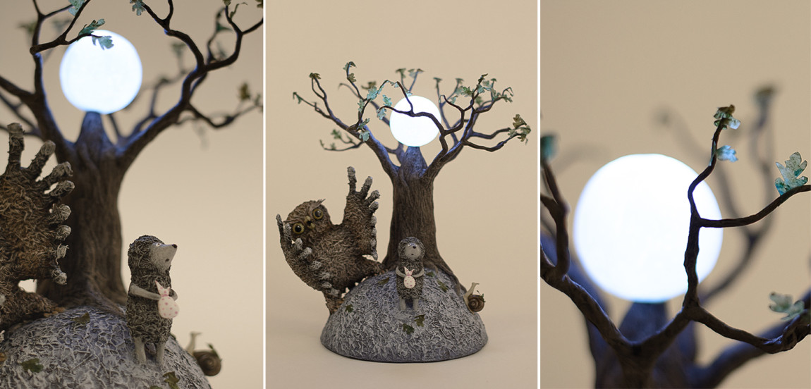 Ночник "Ёжик в тумане"