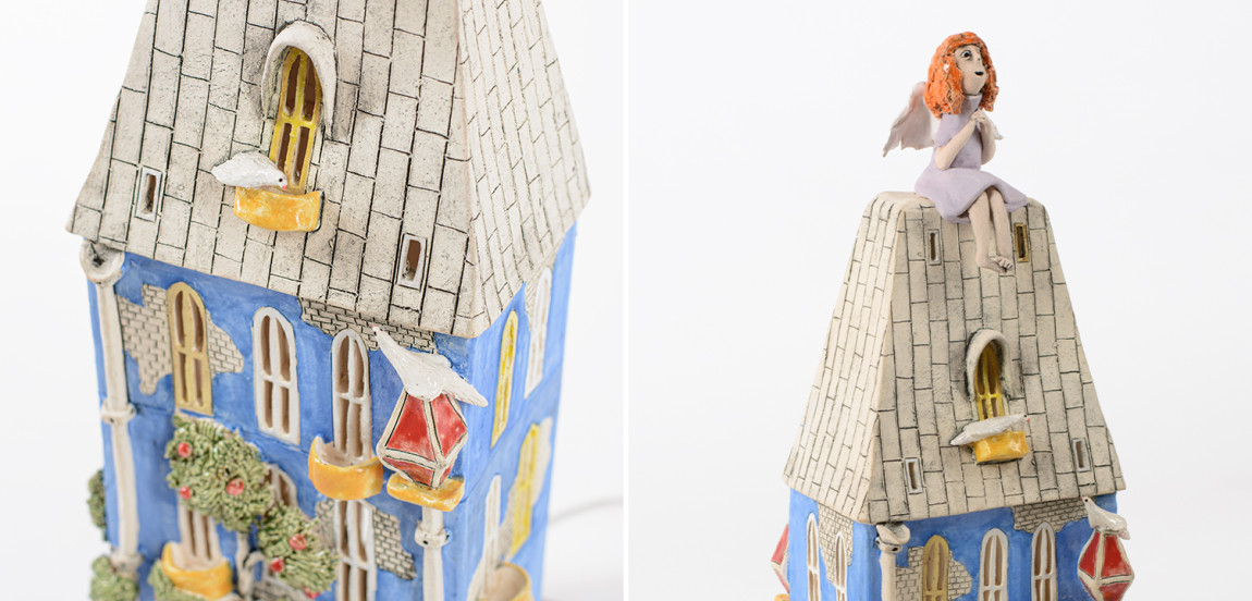 Ночник Домик Angel on The Roof