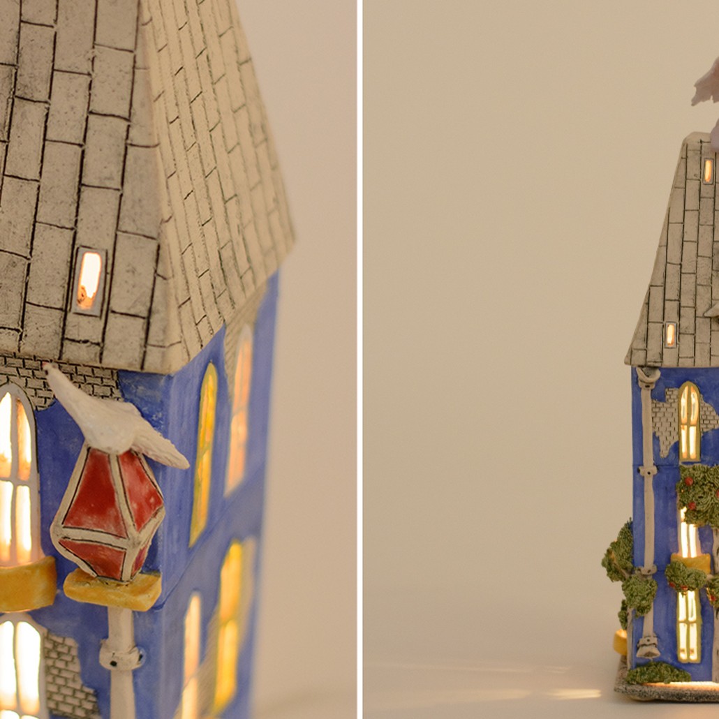 Ночник Домик Angel on The Roof