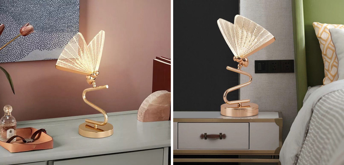 Ночник с Бабочкой Butterfly Table Lamp A