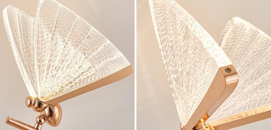 Ночник с Бабочкой Butterfly Table Lamp A