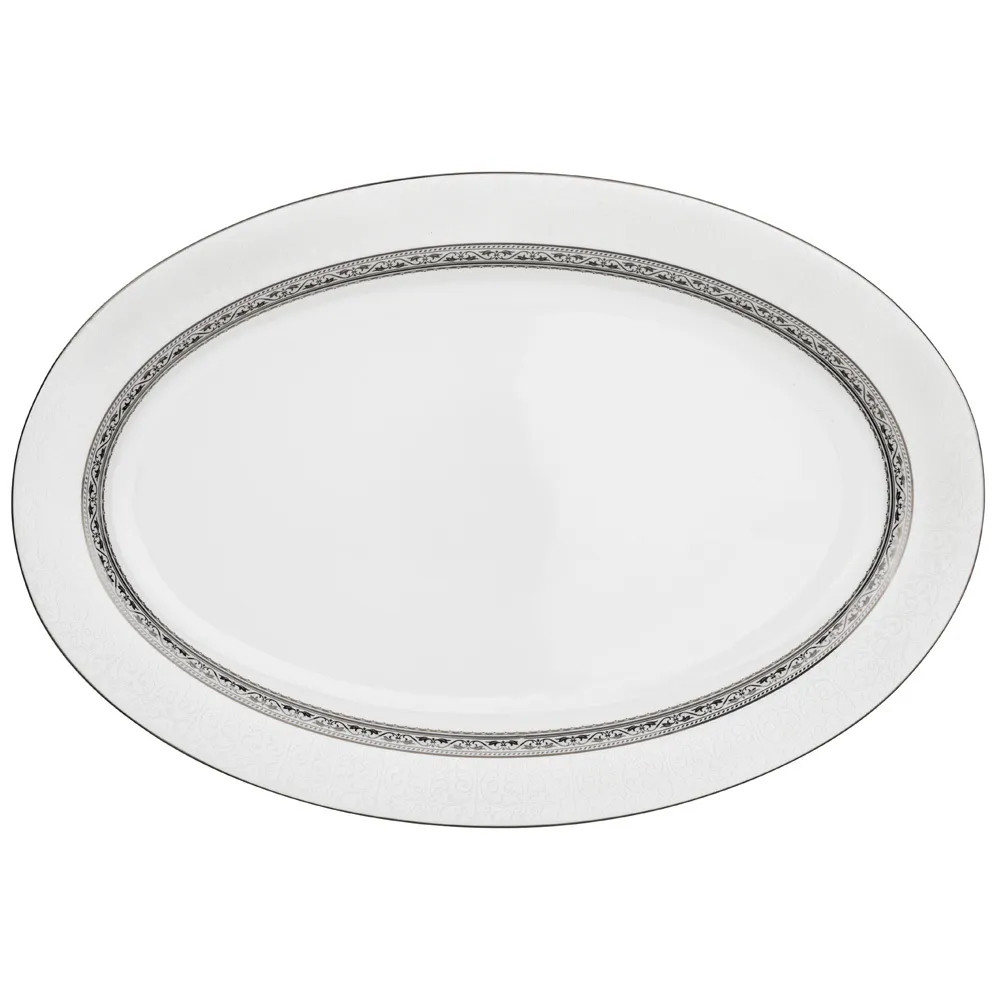 Обеденный сервиз белого цвета из фарфора на 6 персон 23 предмета Royal Porcelain Collection