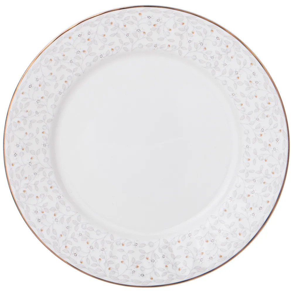Обеденный сервиз белого цвета из фарфора на 6 персон 26 предметов Floral Charm