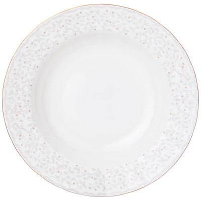 Обеденный сервиз белого цвета из фарфора на 6 персон 26 предметов Floral Charm