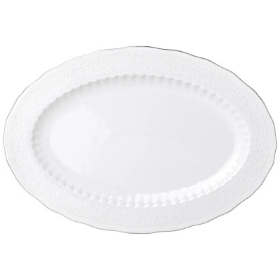 Обеденный сервиз белый из фарфора на 6 персон 23 предмета Garden Whisper Porcelain Set