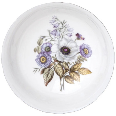 Обеденный сервиз из фарфора с рисунком цветов на 6 персон 23 предмета Garden Whisper Porcelain Set