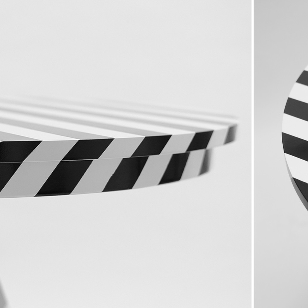 Обеденный стол Dining Table Striped Geometry