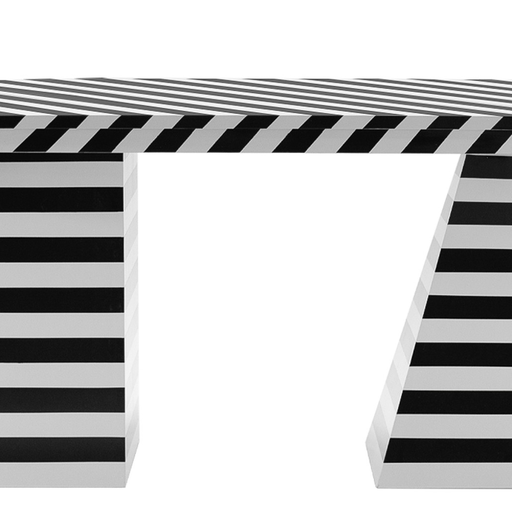 Обеденный стол Dining Table Striped Geometry