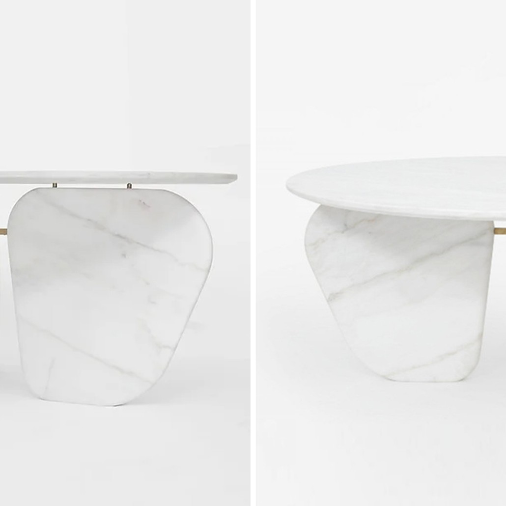 Обеденный стол Hera Dining Table Белый Мрамор