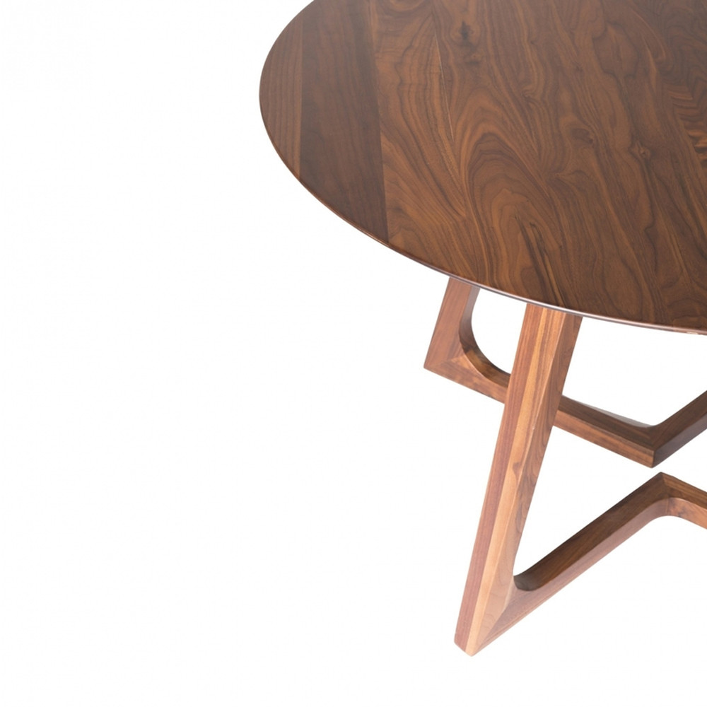 Обеденный стол круглый с изогнутыми ножками Godenza Round V Table