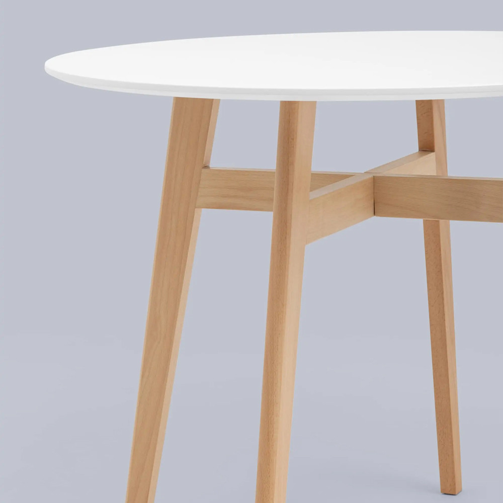 Обеденный стол с белой столешницей ELUNED FURNITURE