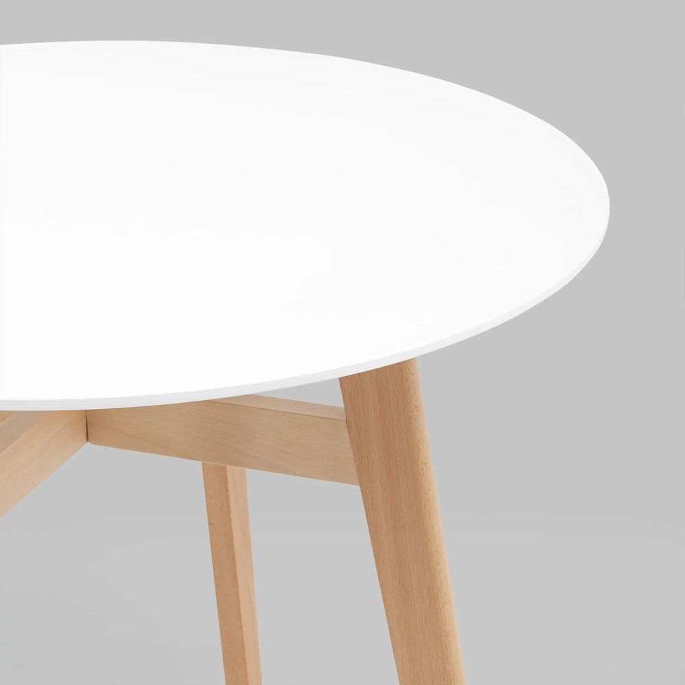 Обеденный стол с белой столешницей ELUNED FURNITURE