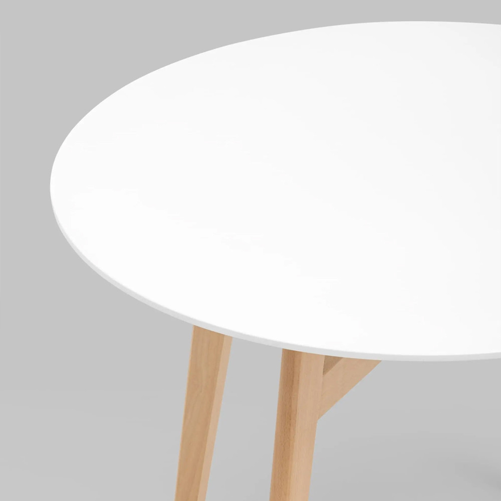 Обеденный стол с белой столешницей ELUNED FURNITURE