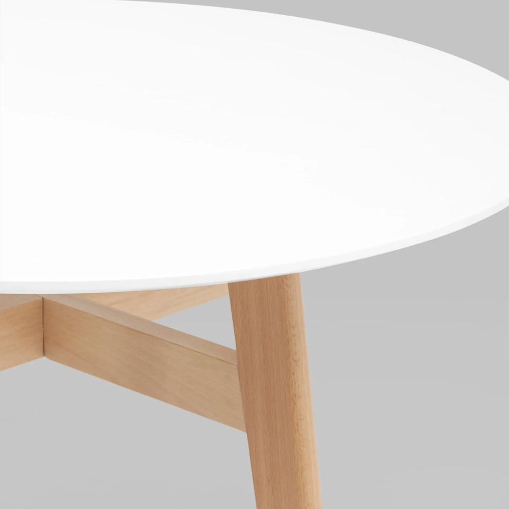 Обеденный стол с белой столешницей ELUNED FURNITURE