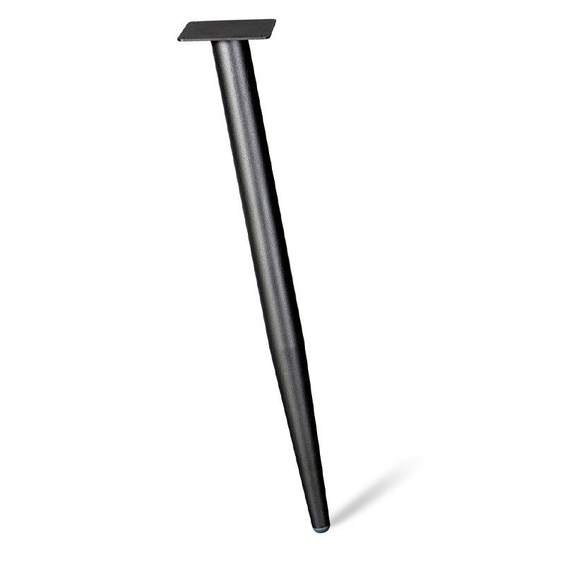 Обеденный стол с прямоугольной черно-золотой столешницей из стекла на 4-х металлических ножках Gold and Black Marble