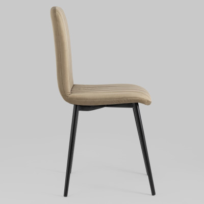 Обеденный стул без подлокотников EASY CHAIR Cappuccino
