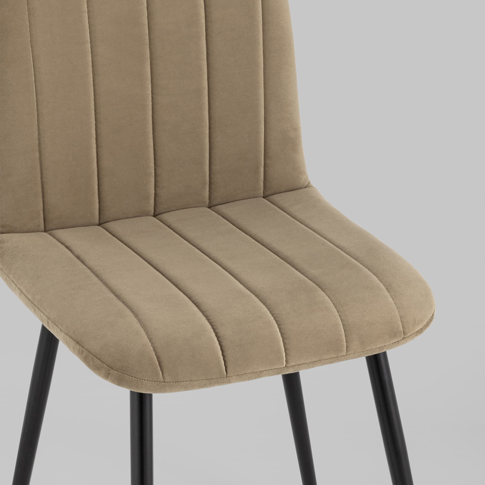 Обеденный стул без подлокотников EASY CHAIR Cappuccino