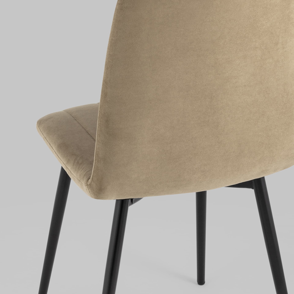 Обеденный стул без подлокотников EASY CHAIR Cappuccino