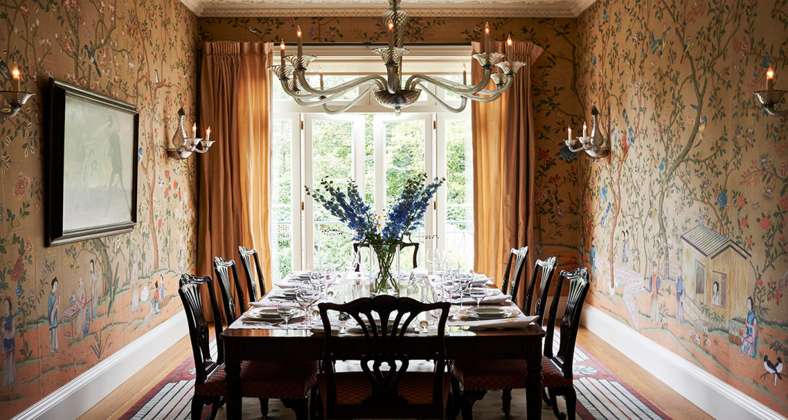 Обои ручная роспись Abbotsford Stone Ochre