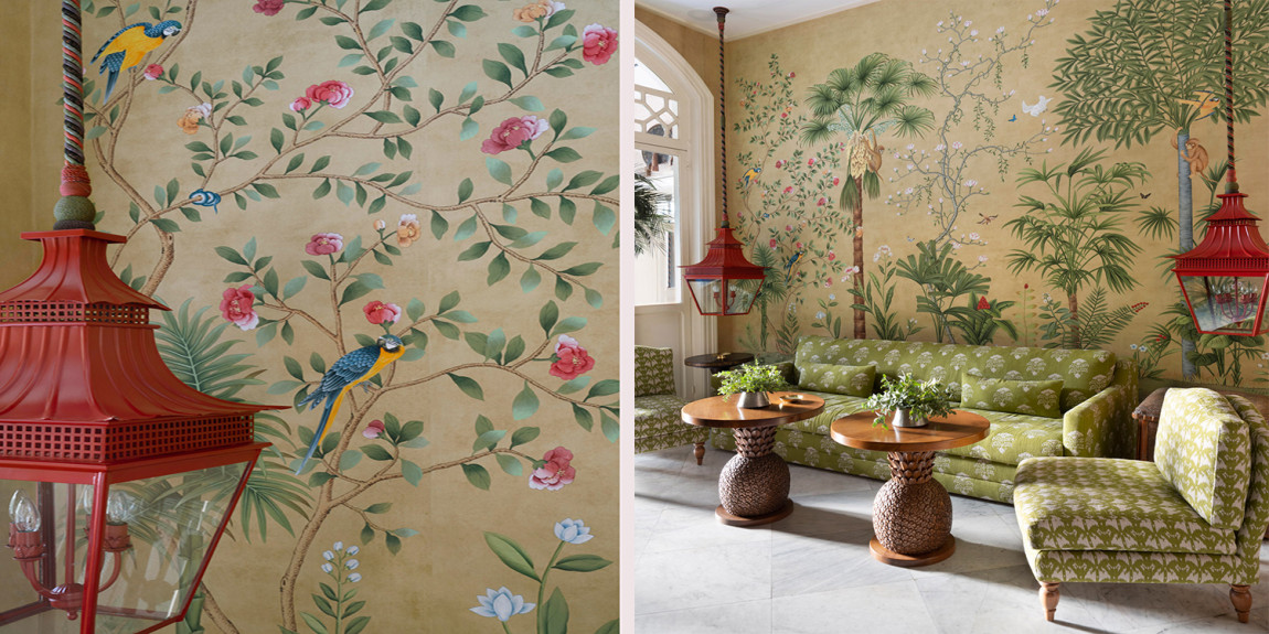 Обои ручная роспись Amazonia Edo Wicker