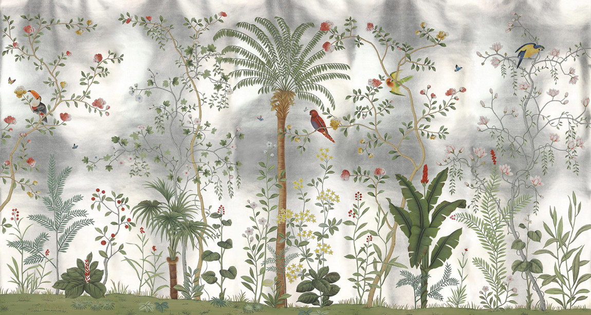 Обои ручная роспись Amazonia Tarnished Silver