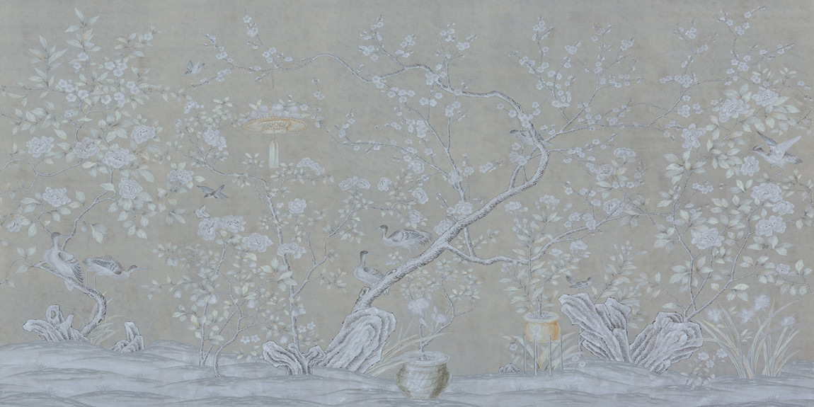 Обои ручная роспись Askew Grey