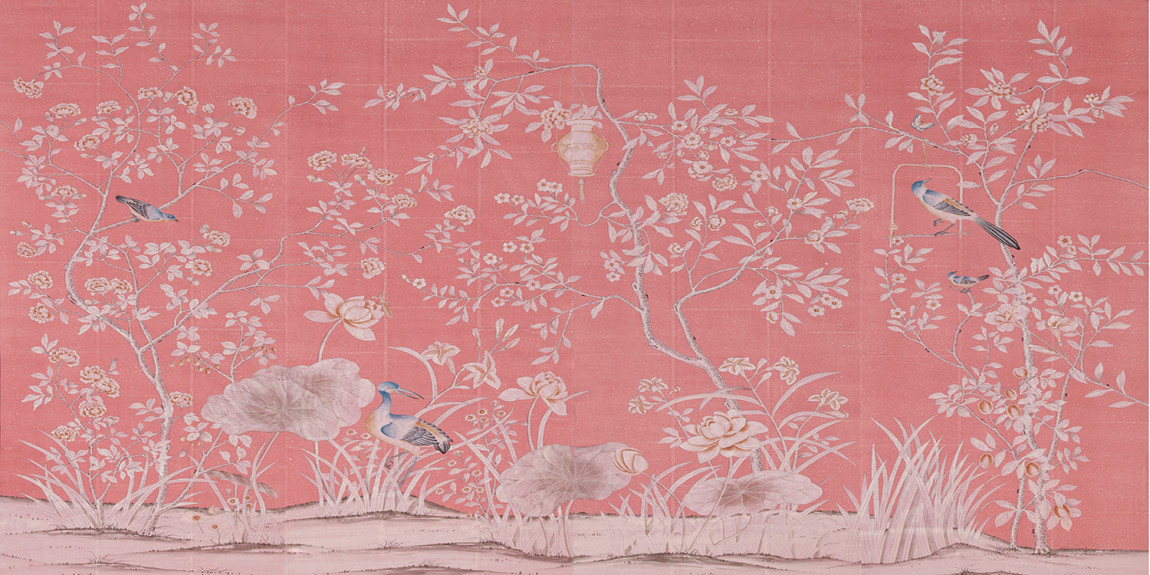 Обои ручная роспись Askew Purple