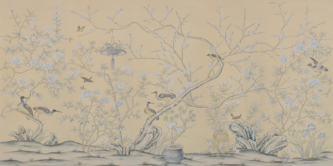 Обои ручная роспись Askew Raw Silk