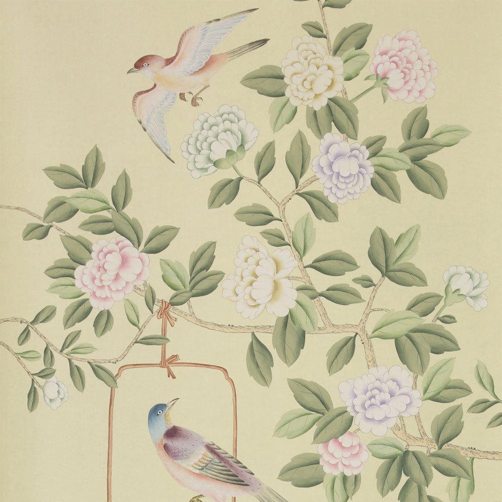 Обои ручная роспись Askew Verdigris