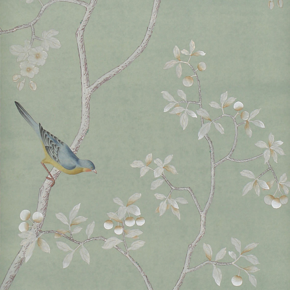 Обои ручная роспись Badminton Mercury Grey