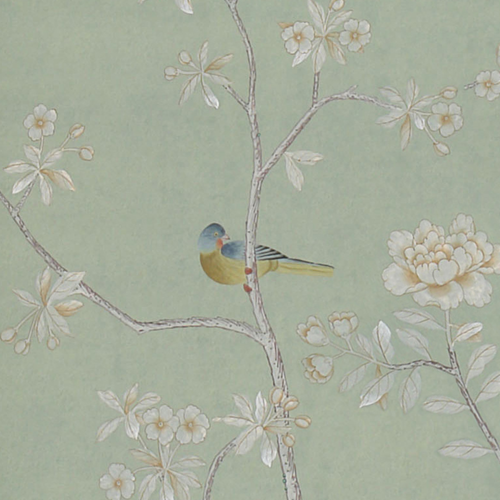 Обои ручная роспись Badminton Mercury Grey