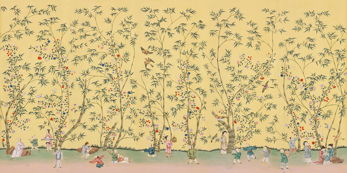 Обои ручная роспись Belton Yellow