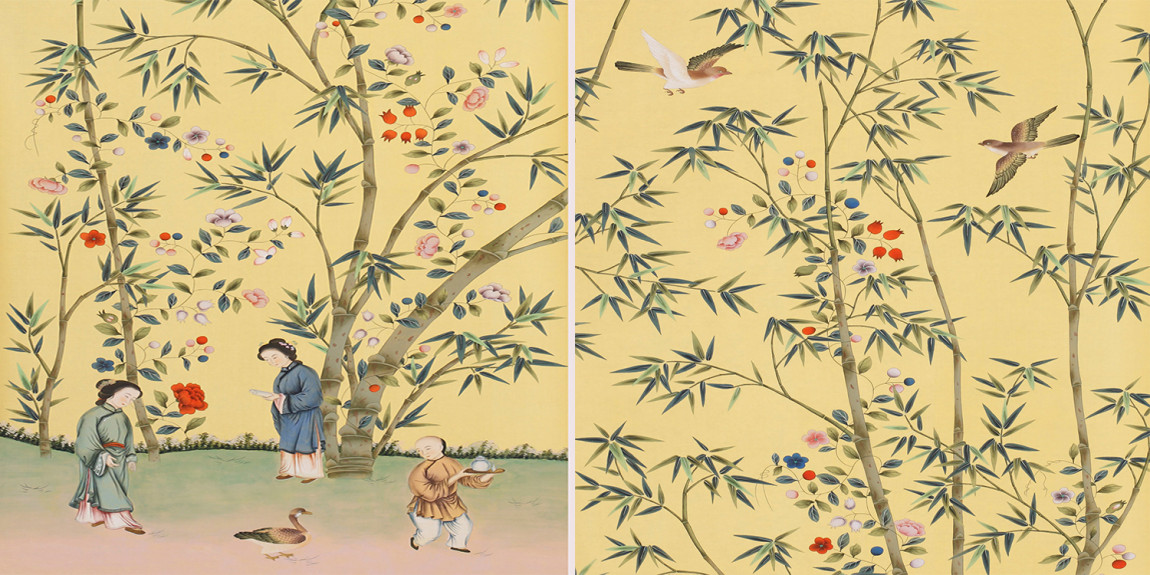 Обои ручная роспись Belton Yellow