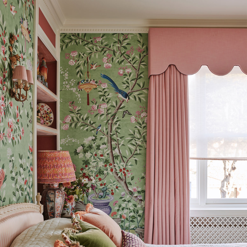 Обои ручная роспись Belvoir Pistachio