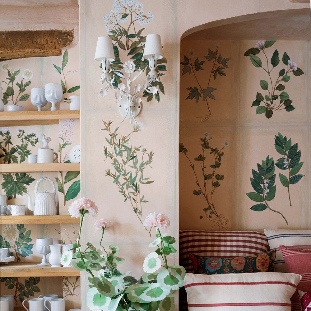 Обои ручная роспись Botanical Studies Cutter colourway