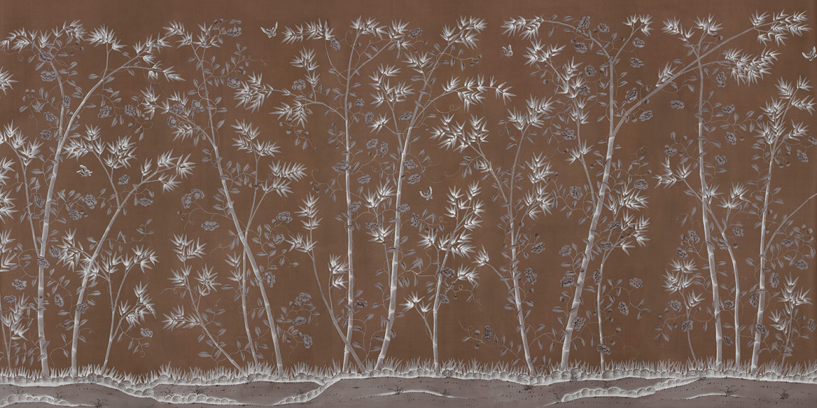 Обои ручная роспись Chantilly Raw Earth dyed