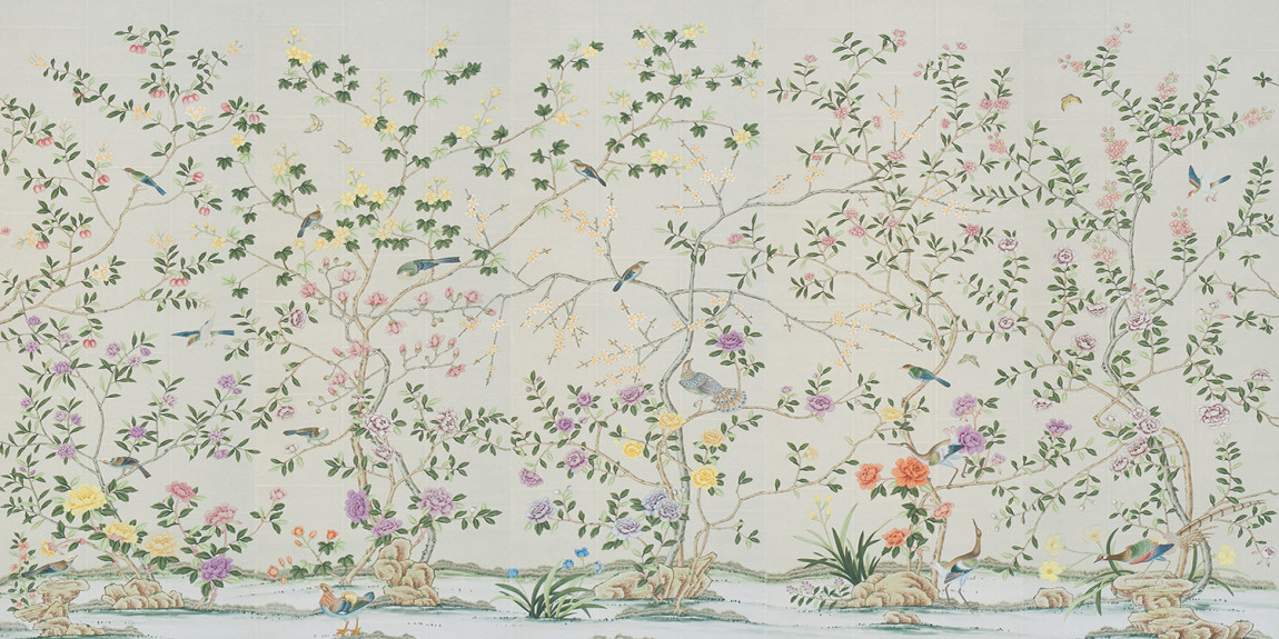 Обои ручная роспись Chatsworth Icefield