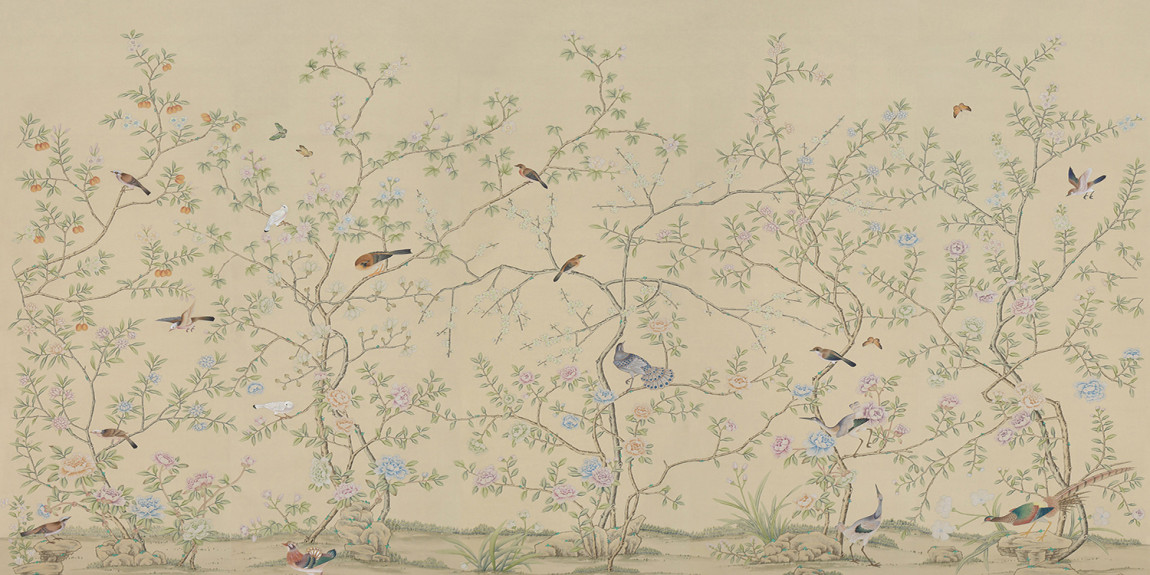 Обои ручная роспись Chatsworth Raw Silk