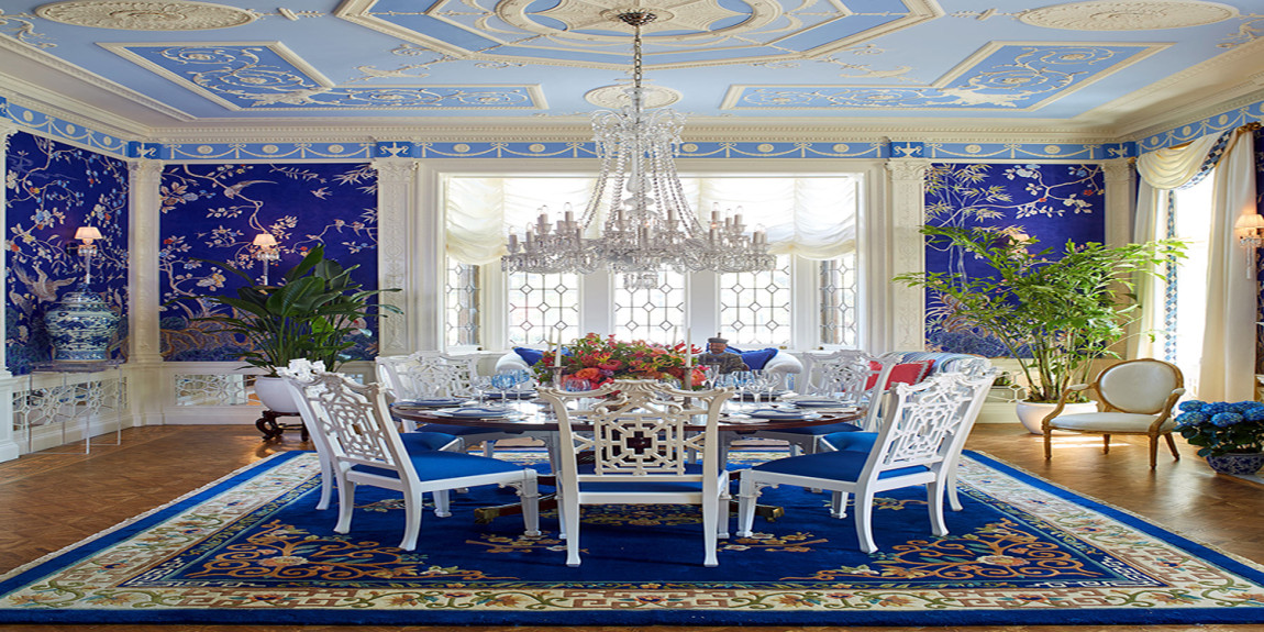 Обои ручная роспись Coco coromandel Lapis Lazuli