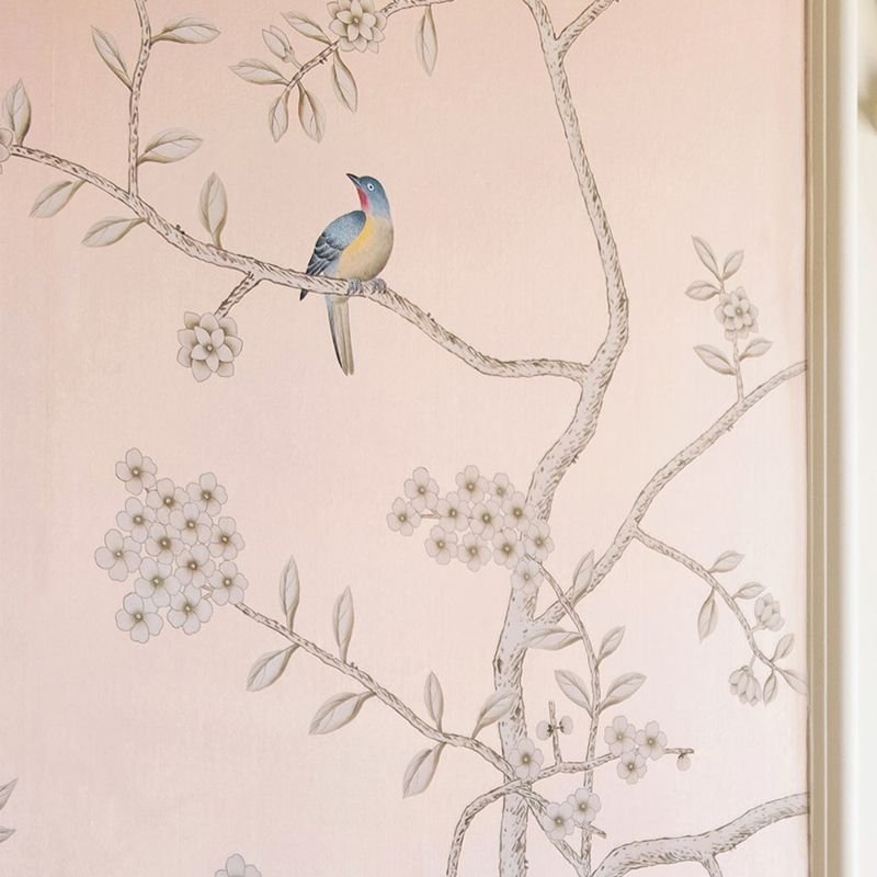 Обои ручная роспись Earlham Almost Mauve