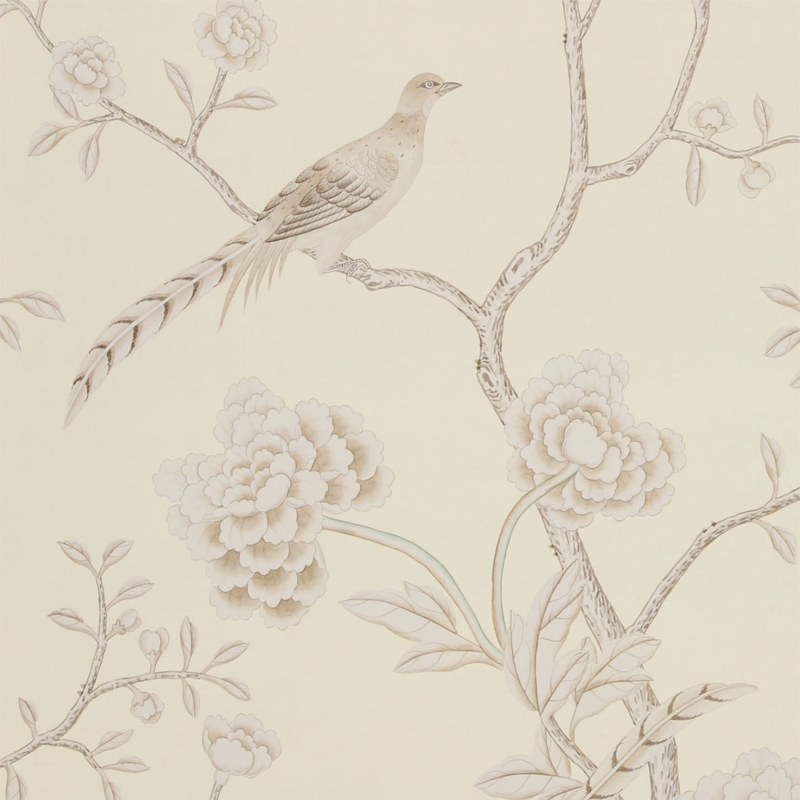 Обои ручная роспись Earlham Platinum Mica