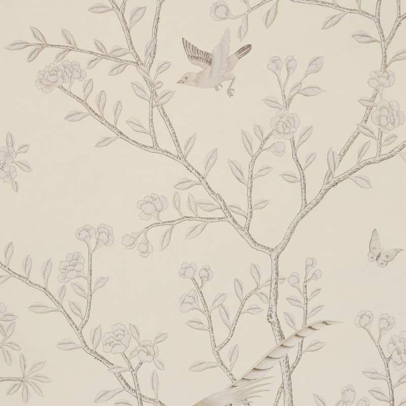 Обои ручная роспись Earlham Platinum Mica