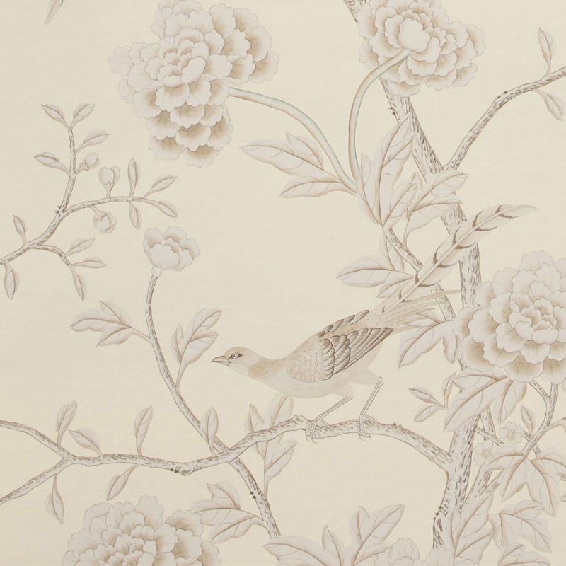 Обои ручная роспись Earlham Platinum Mica