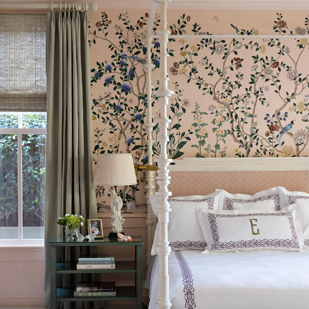 Обои ручная роспись Erdem Gentleman's Pink