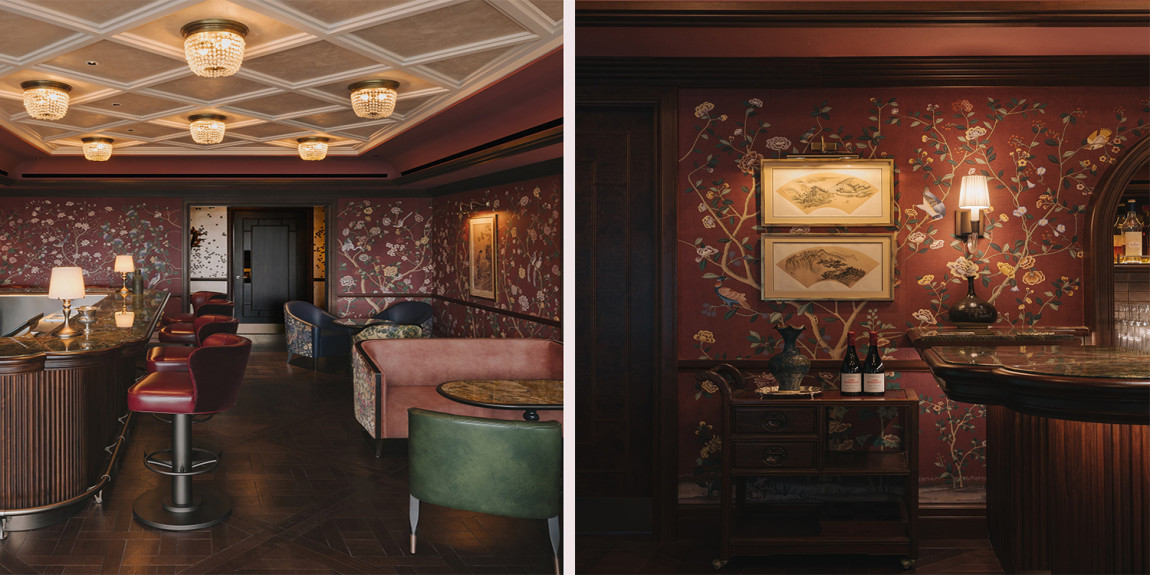 Обои ручная роспись Erdem Red